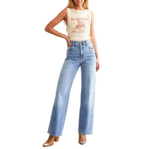 Hidden Logan Dad Jeans. Classic Blue Women's Jeans Size 26